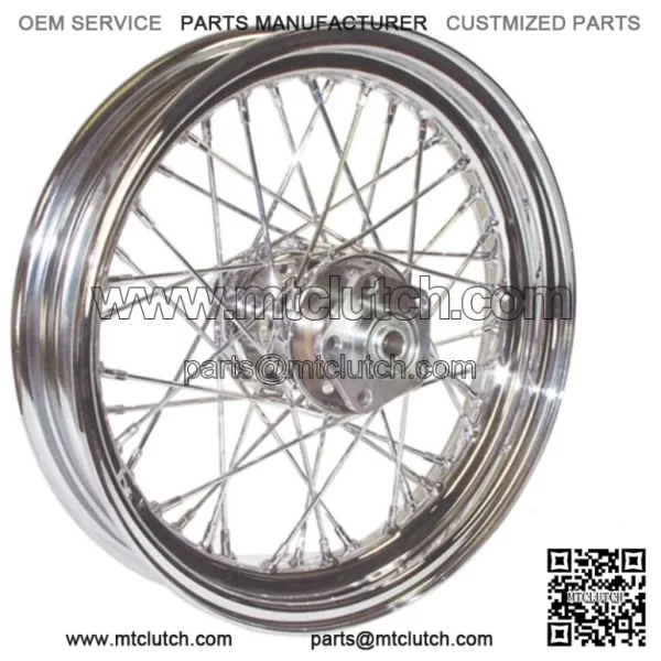16 x 3 Chrome Tube 40 Spoke Rear Wheel Rim Harley Softail Touring Dyna 00-07 (For: Harley-Davidson)