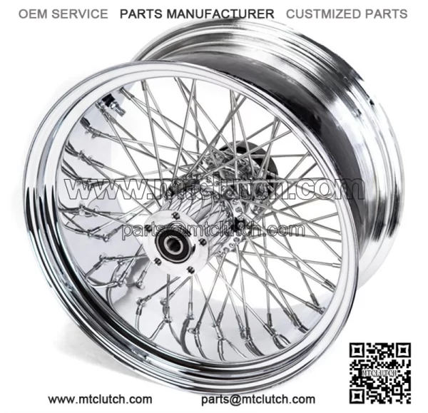 18 Inch Wide Chrome Rear Wheel Sets For Harley