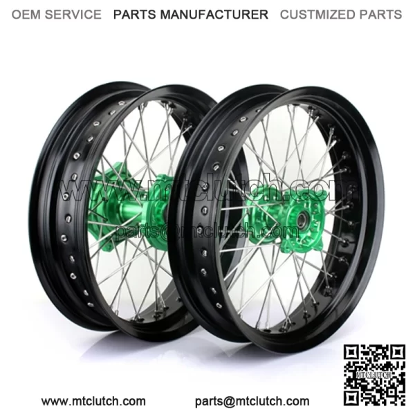 Aluminum Motocross Wheel Set for Supermoto - Image 3
