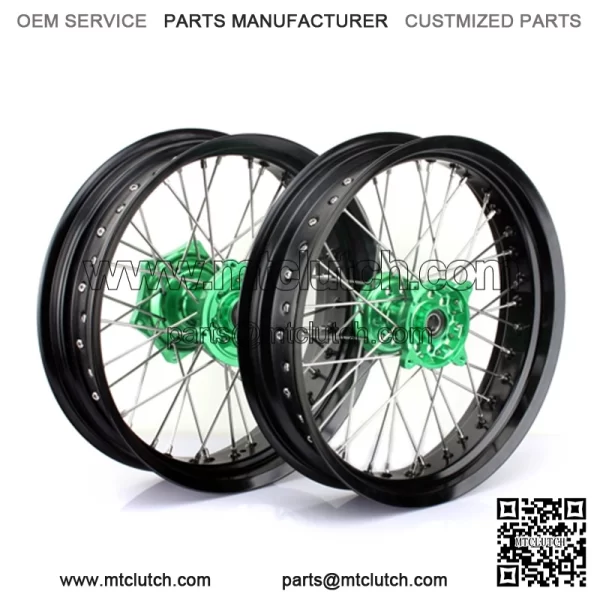 Aluminum Motocross Wheel Set for Supermoto - Image 4