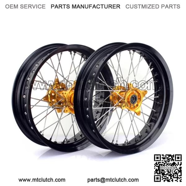 Aluminum Motocross Wheel Set for Supermoto - Image 5
