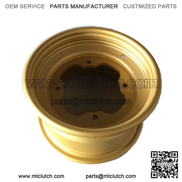 10" Front Wheel 4x156 Hole Size Model: 156GGold | Anodized