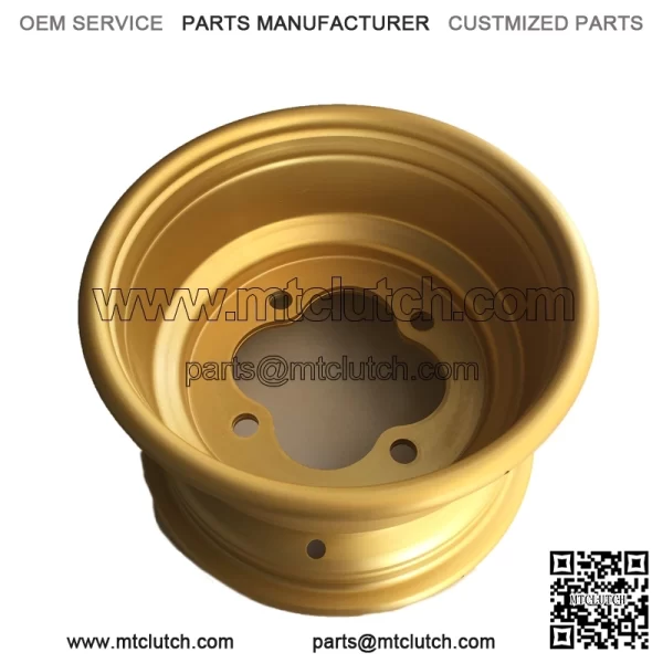 10" Front Wheel 4x144 Hole Size Model: 144GGold | Anodized