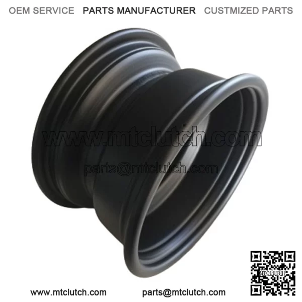 10" Front Wheel 4x144 Hole Size Model: 14BBlack Powder Coat - Image 4
