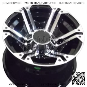 POLARIS RANGER XP1000 12" VIPER M/B ATV / UTV ALUMINUM WHEELS SET 4 POL10K For: Polaris