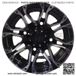 POLARIS SPORTSMAN 570 12" STI HD3 M ALUMINUM ATV WHEELS  SET 4  POL3CA For: Polaris