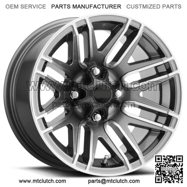 Vision UTV 112 Assault 12x8 4x156 -10.2mm Gunmetal Wheel Rim 12" Inch For: Polaris