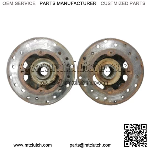 Can Am Renegade 500 800 800R Front Wheel Hubs W/ Rotors