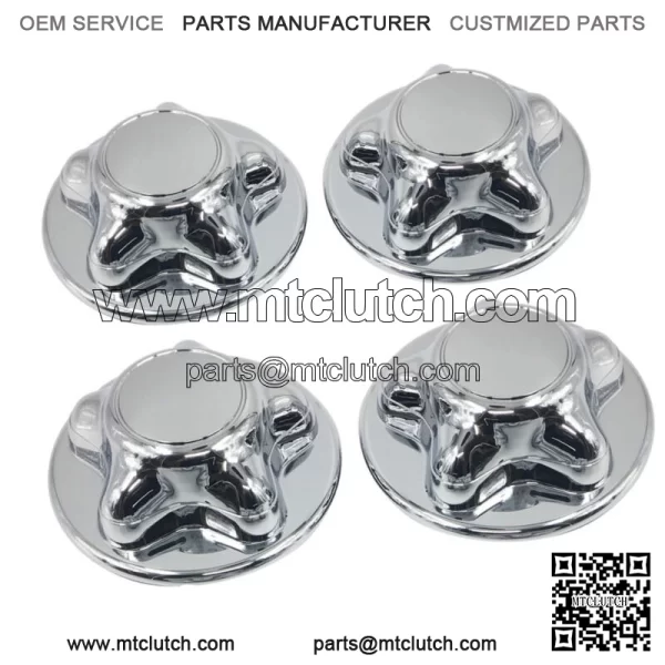 Set Of 4 Wheel Hub Chrome Center Caps For 1997-2004 Ford F-150 909-032 (For: Ford F-150)