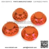 BMW Honda wheel center cover #orange - Image 3