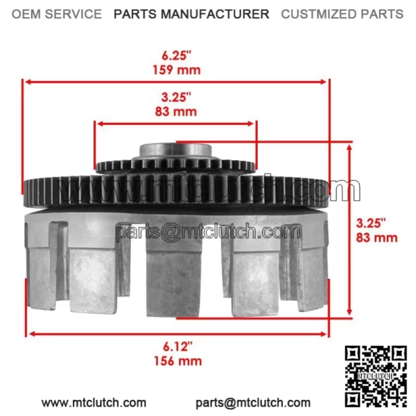 Primary Clutch Basket For Yamaha Raptor 700 YFM700 2006-2022 (For: Yamaha Raptor 700) - Image 2