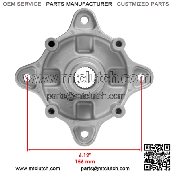 Rear Wheel Axle Hub w/Bearing for Polaris Sportsman 400 4X4 2011 2012 2013 2014 For: Polaris Sportsman 570 - Image 2