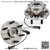 8pc Front Wheel Bearing and Hubs Sway Bar Tierods for Chevy Silverado 1500  (For:  Silverado 1500)