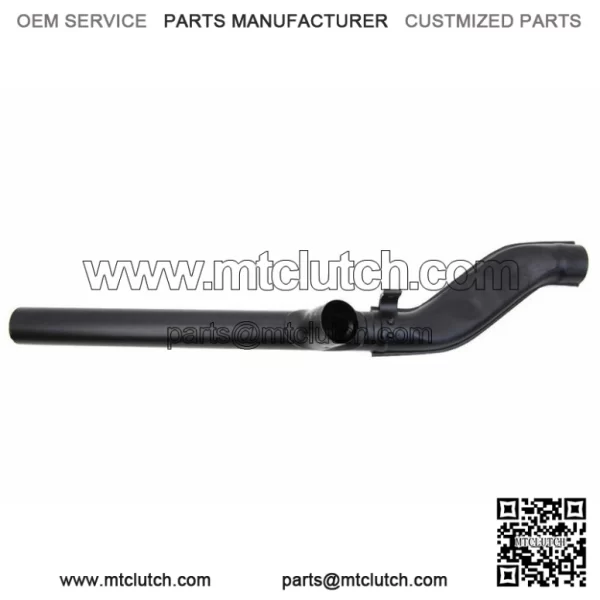Black Flat Header Y Connector Exhaust Pipe Generator 1965-69 Harley Shovelhead (For: Harley-Davidson)