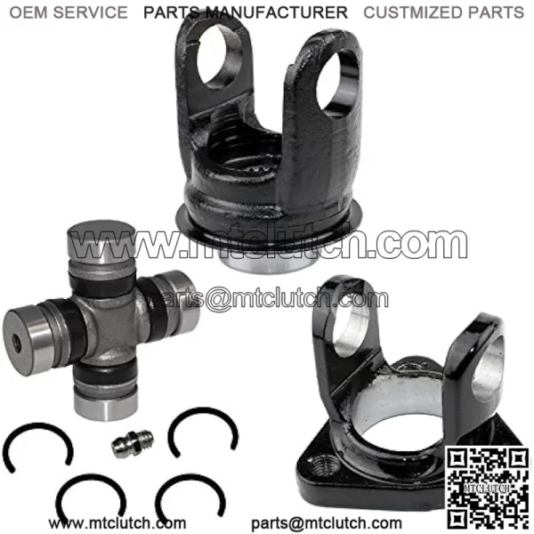 Rear Drive Shaft Pairing Yokes Compatible with Suzuki Lt-A400 Eiger 400 2X4 Auto 2002-2007