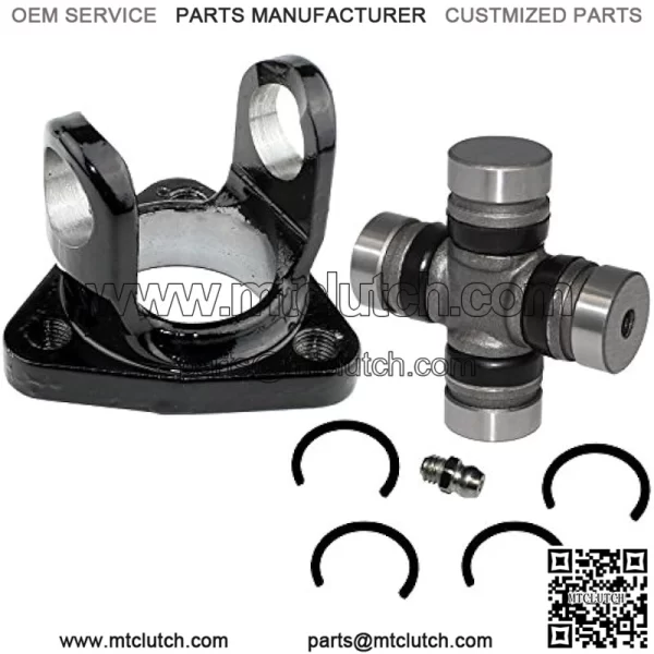 Propshaft Yoke with U-Joint Compatible with Suzuki Lt-F400 Ltf400 Eiger 400 2X4 Man 2002-2007