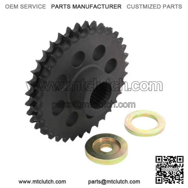 34 Tooth Replacement Solid Primary Sprocket Kit Harley Touring Softail Dyna (For: Harley-Davidson)