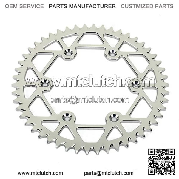 7075 aluminum alloy self cleaning motorcycle rear sprocket for KTM - Image 3