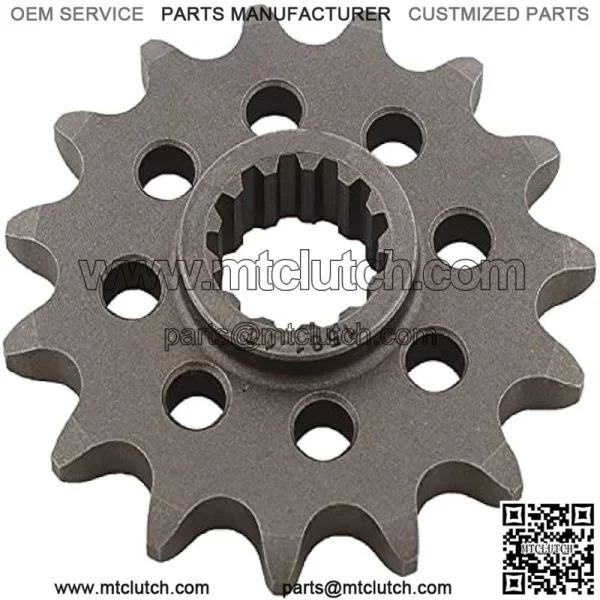 CST-1581-15-2 Front Sprocket Compatible With/Replacement For Yamaha 6 FZ 2004-2008, FZ 6 S 2009, 1000 FZR 1987-1995, FZX 750 Fazer 1986 1987, GTS 1000 ABS 1993-1996, YZF 750 R 1994-98 - Image 3