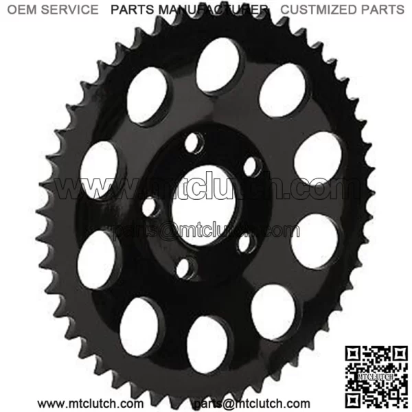 1210-1838 Black Rear Wheel Sprocket 49-Tooth