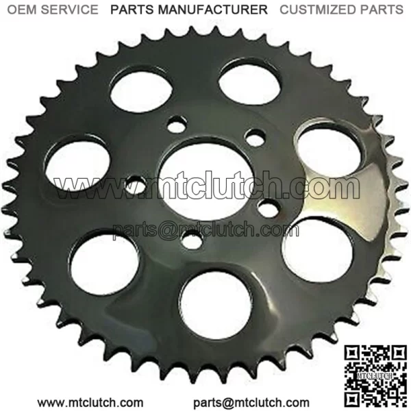 1210-1848 Black 530 Chain Conversion Rear Sprocket 48-Tooth