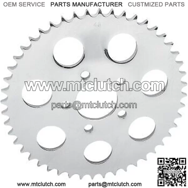 1210-0377 Chrome 530 Chain Conversion Rear Sprocket 46 Tooth