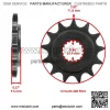 Front & Rear Sprockets Kit for Honda TRX450R TRX450ER 2006-2014 (For: Honda) - Image 2