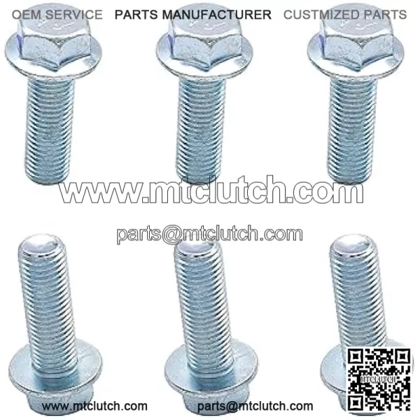 19M7786 Blade Bolts Replacement John Deere 19m7786 fits for John Deere L100 L110 L118 L120 L130 Sabre 1642 1742 2048 GX20250 GX20819 GX20434??6pcs ??