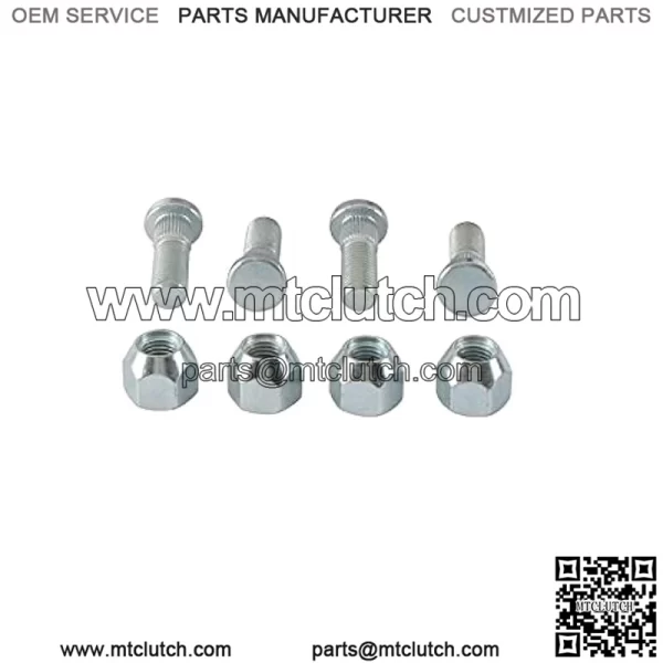 85-1065 Wheel Stud and Nut Kit Compatible with/Replacement For Suzuki LT-A 400 Eiger 2WD 2002-2007, LT-A 450 X King Quad 4WD 2007-2010, LT-A 500 F Quad Master 4WD 2000-2001 - Image 3