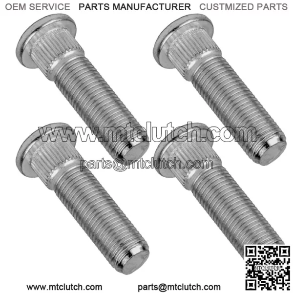 4 Front Rear Wheel Hub Stud Bolt For Polaris Sportsman 500 570 2006-2019 7518378 For: Polaris Sportsman 570 - Image 4