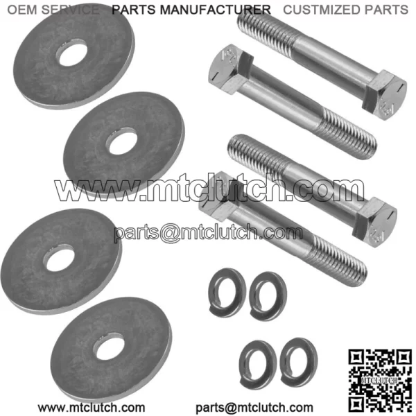 4x Control Arm Bolt Rear Lower for Polaris Sportsman 700 2002-07 / 7/16-14 For: Polaris Sportsman 570