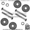 4x Control Arm Bolt Rear Lower for Polaris Sportsman 700 2002-07 / 7/16-14 For: Polaris Sportsman 570 - Image 4