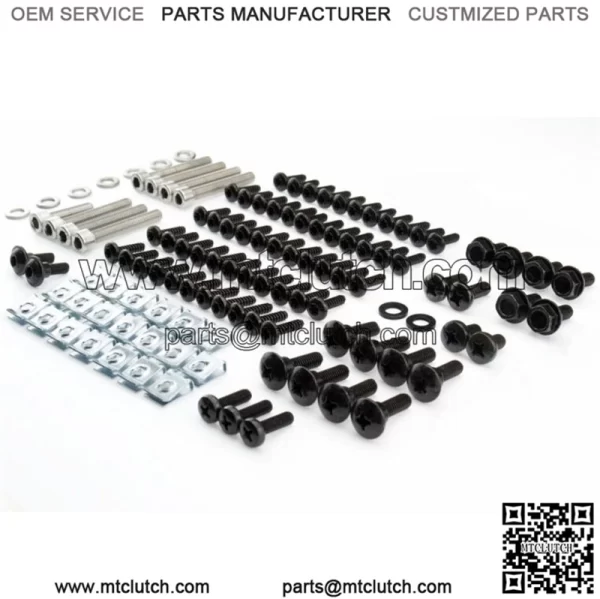 Peugeot Vivacity 3 Screws Set Clamps Variomatic Stainless Steel A2 Stainless Clip