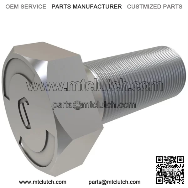 Hex Head Shouldered Screw, M16 X 38