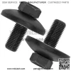 584309301 Blade Bolt & Washer For Poulan PB 20A46 / PP 105G30 / PP 155G42 - Image 4