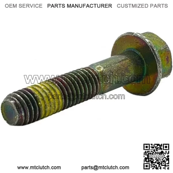 Polaris Snowmobile Hex Flange Screw, 8 mm x 1.25 mm x 40 mm, Genuine OEM Part 7519267, Qty 1