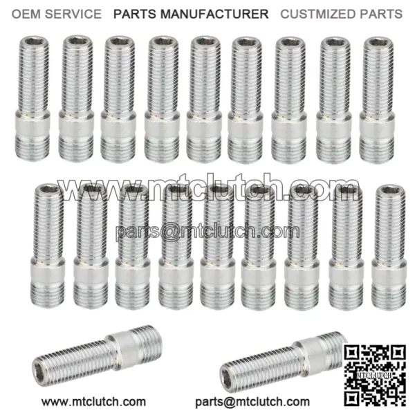 Long 58mm reverse bolt M12*1.5-M12*1.5 - Image 4