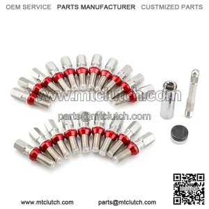 Ball mouth German stainless steel integrated bolt 28mm M14*1.5#natural color