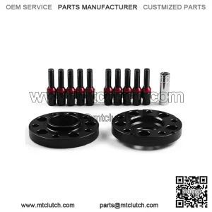 BMW 5*120 72.56mm flange 15mm 2PCS with M12*1.5 cone bolt