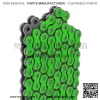 Green Drive Chain for Honda TRX450ER Electric Start 2006-2014 (For: Honda) - Image 4