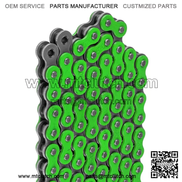 Green Drive Chain for Honda TRX450ER Electric Start 2006-2014 (For: Honda) - Image 4