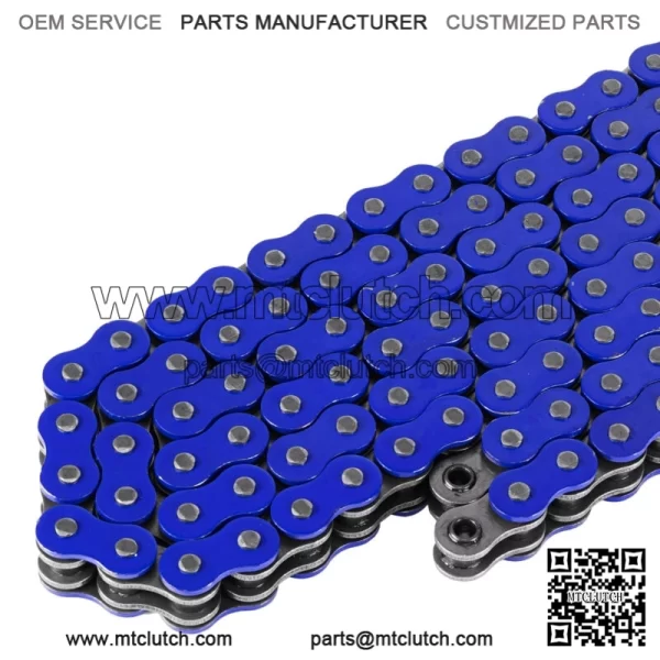 O-Ring Blue Drive Chain for Yamaha Raptor 700 YFM700R Se 2006-2013 (For: Yamaha Raptor 700) - Image 3