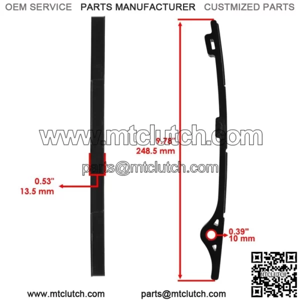 Cam Chain Tensioner Guide For Polaris RZR 900 EPS 2014-2018 For: Polaris Sportsman 570 - Image 2