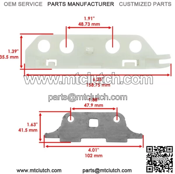 Cam Chain Tensioner Guide For Polaris RZR 900 EPS 2014-2018 For: Polaris Sportsman 570 - Image 4