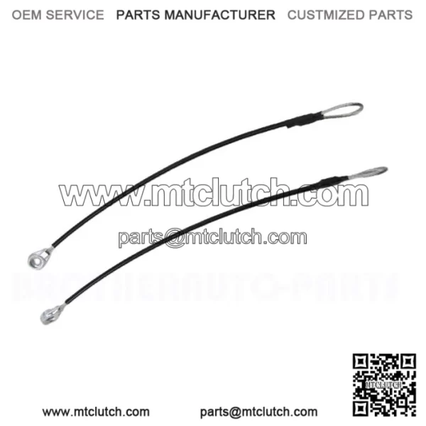 2PCS E-M159508SET Tailgate Cable for John Deere Gator HPX615E, HPX815E