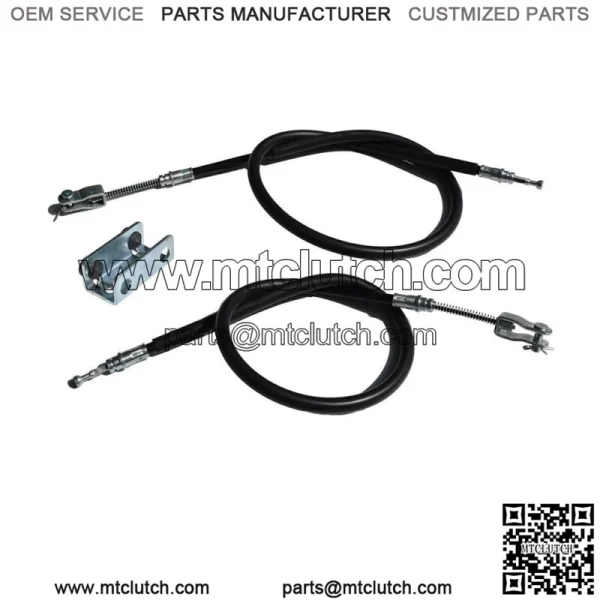 For EZGO Golf Cart Brake Cable Set W/ Pins & Clips TXT-Medalist 1994+ 70969-G03