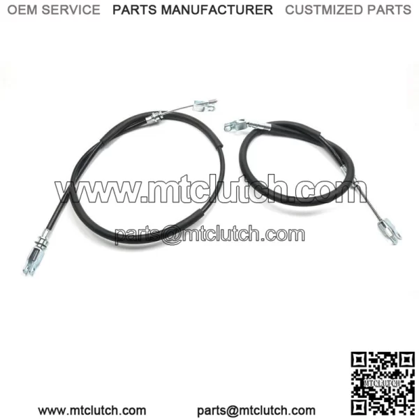 Brake Cable Set Fits EZGO Marathon Golf Cart 1974-1987 Driver / Passenger Side