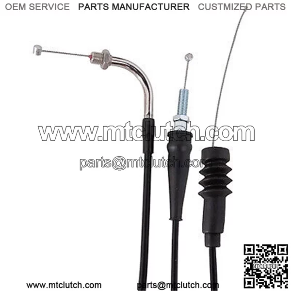 Throttle Cable Fits HONDA CR125R CR250R CR500R 1264530002 (For: Honda)