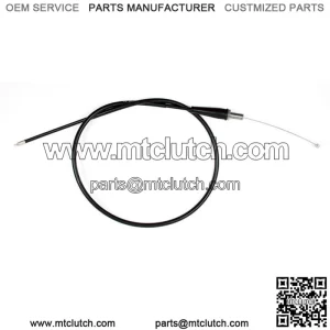 Fits 2007 Honda CR85R Black Vinyl Throttle Cable 02-0321 (For: Honda)