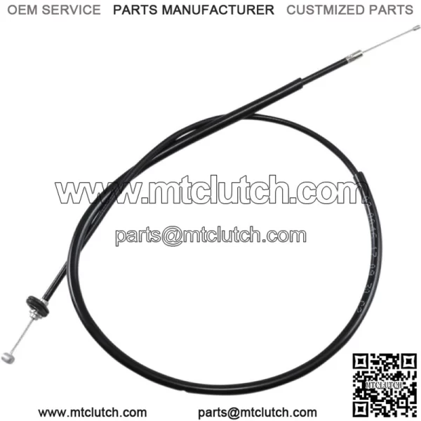 Black Vinyl Throttle Cable (02-0046) (For: Honda)